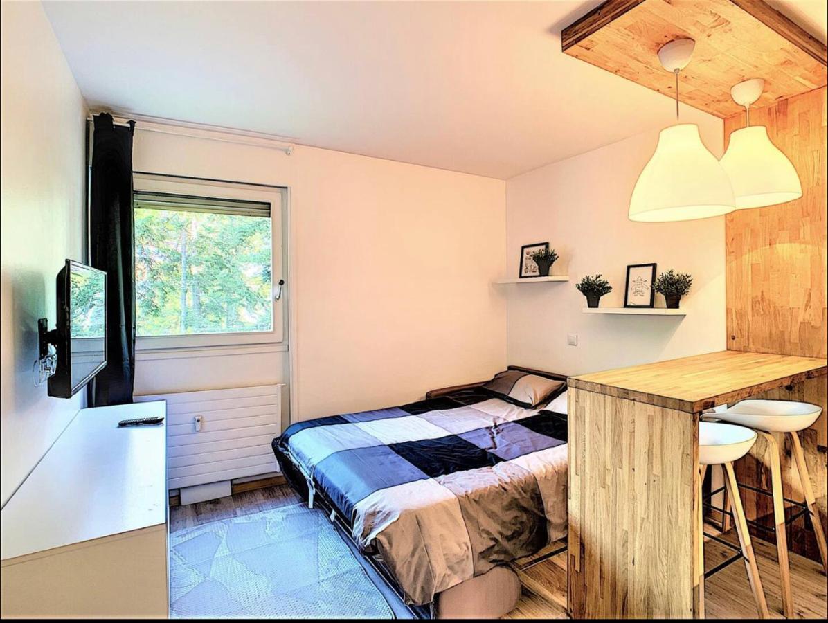 Centre Saint-Gervais Studio Vert Moderne 2 Pers Proche Telecabine מראה חיצוני תמונה