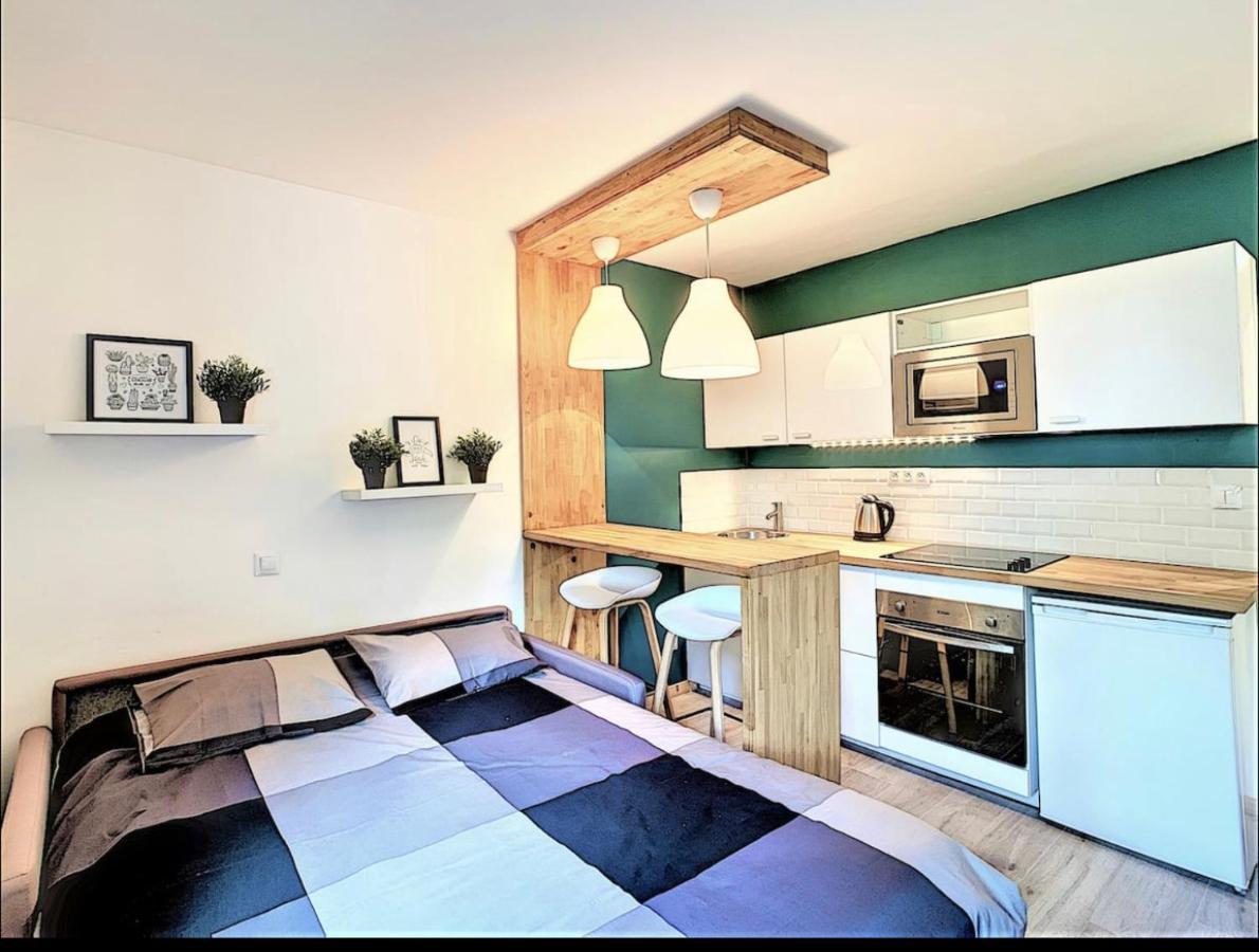 Centre Saint-Gervais Studio Vert Moderne 2 Pers Proche Telecabine מראה חיצוני תמונה