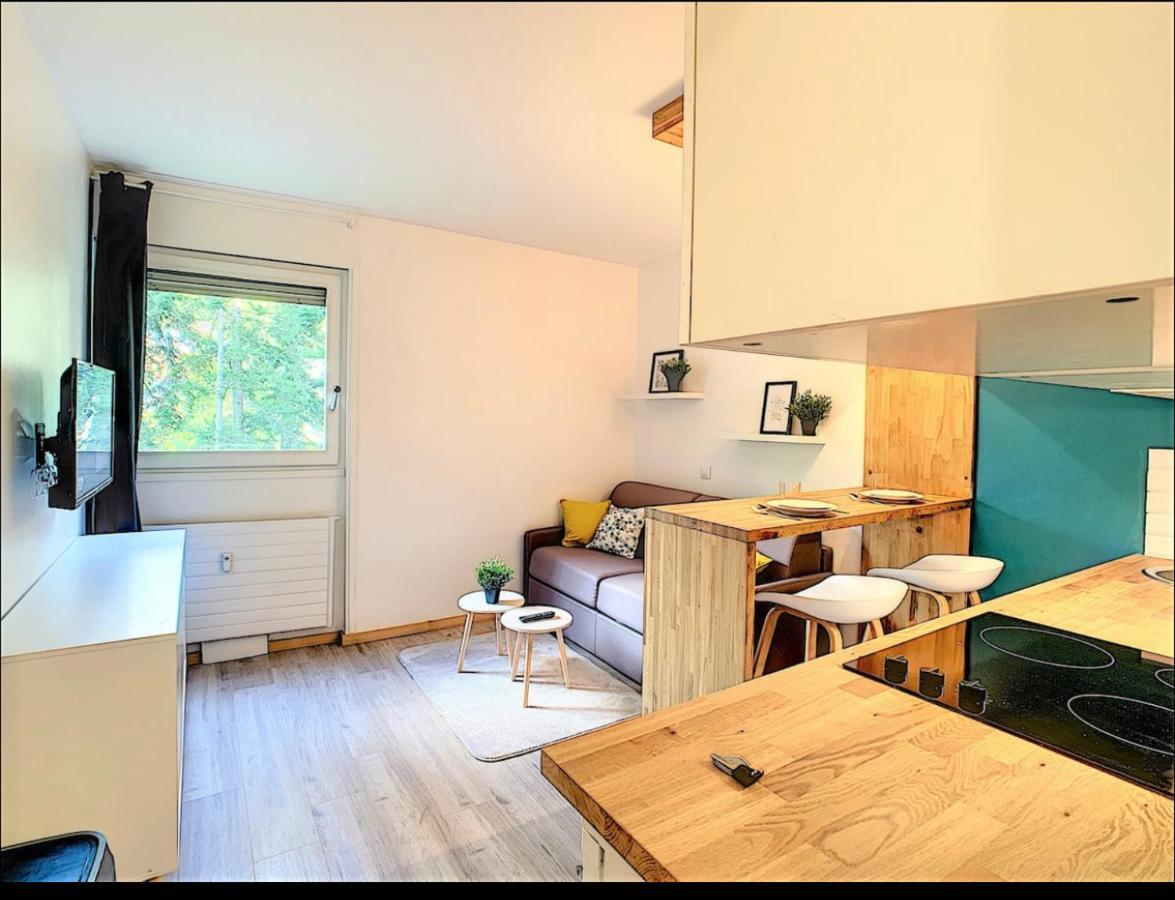 Centre Saint-Gervais Studio Vert Moderne 2 Pers Proche Telecabine מראה חיצוני תמונה