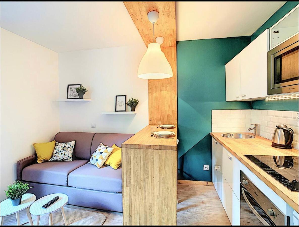Centre Saint-Gervais Studio Vert Moderne 2 Pers Proche Telecabine מראה חיצוני תמונה
